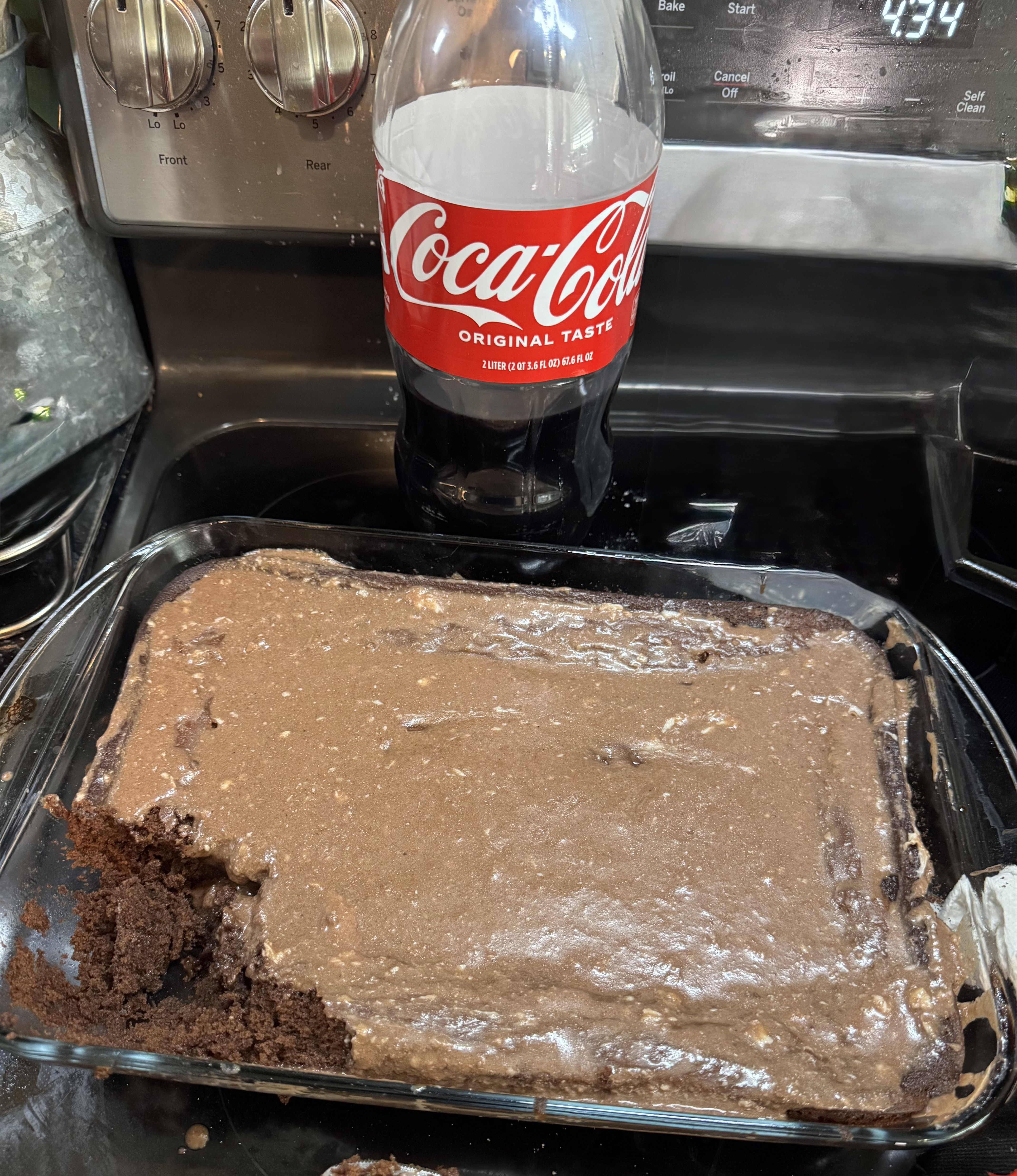 Cletus Boone Coca-Cola Cake - rich fudgy Southern chocolate cake