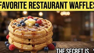 Copycat Waffles House Waffles
